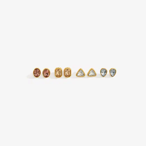Set Aretes Classy Cristaly