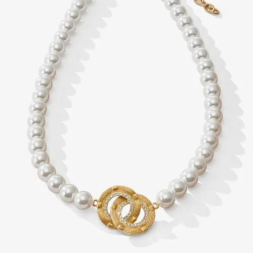 Collar Tressa Perlé
