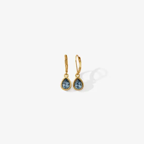 Aretes Azurine Doré